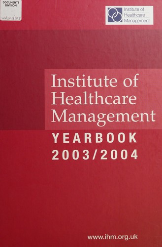 Institue of Healthcare Management Yearbook