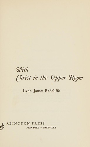 With Christ in the Upper Room.