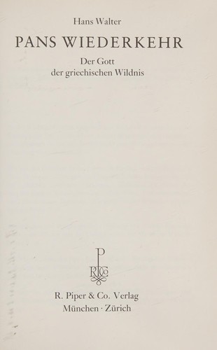 Pans Wiederkehr