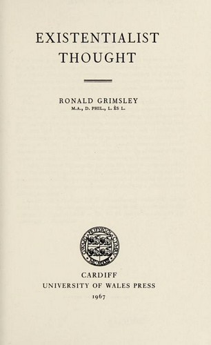 Existentialist thought