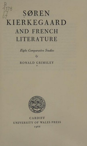 Søren Kierkegaard and french literature