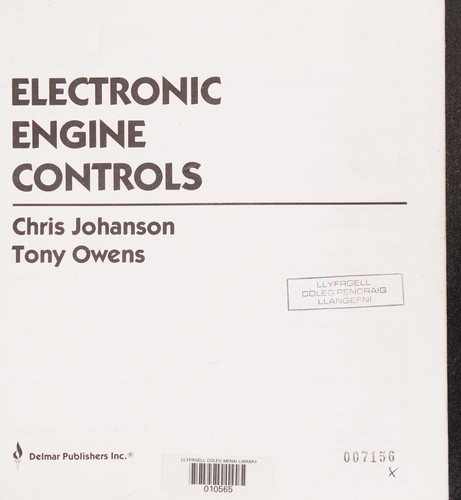 Electronic engine controls