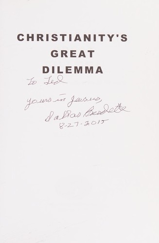 Christianity's great dilemma