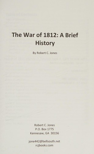 The War of 1812