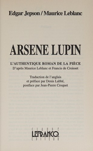 Arsène Lupin