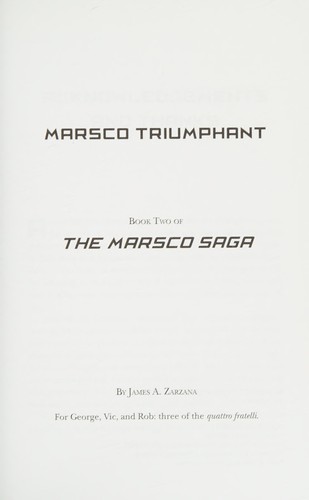 Marsco Triumphant