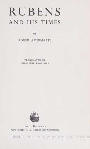 Rubens and his times.