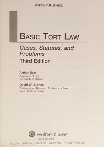Basic tort law