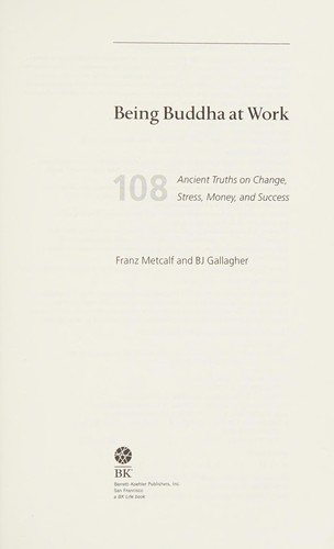 Being Buddha at work