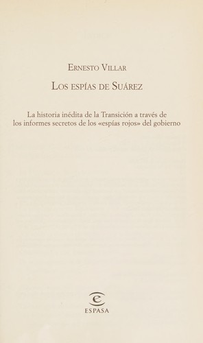 Los espías de Suárez