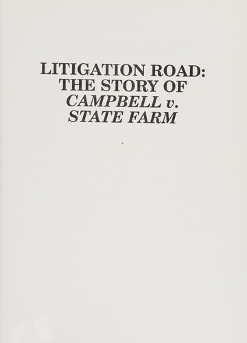Litigation road