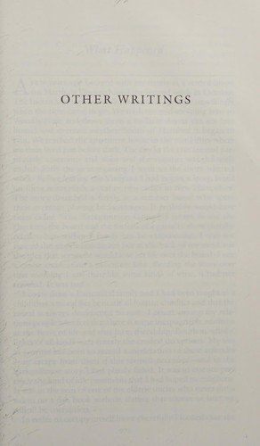 Collected stories and other writings