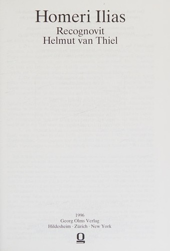 Homeri Ilias