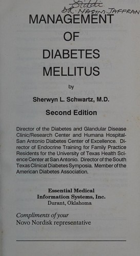 Management of diabetes mellitus