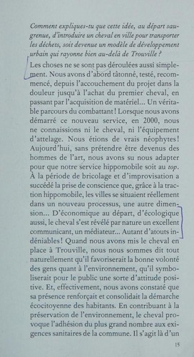 Le cheval au service de la ville