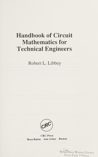 Handbook of circuit mathematics for technical engineers