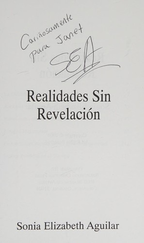 Realidades sin revelacion