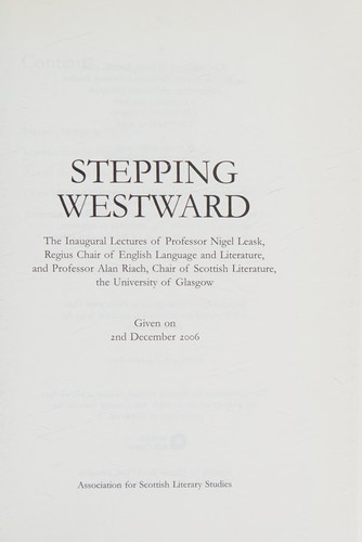Stepping westward