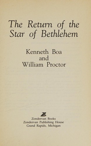 The return of the star of Bethlehem