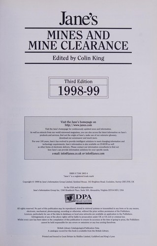Jane's Mines and Mine Clearance