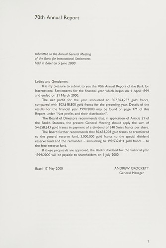 Bank for International Settlements