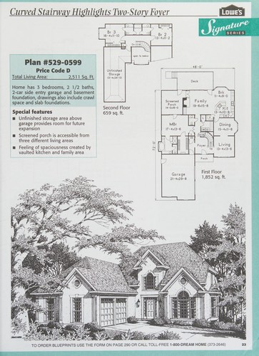 Lowe's home plans : dream homes
