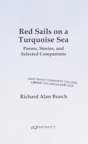 Red sails on a turquoise sea