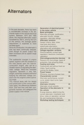 Alternators