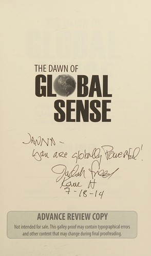 The dawn of global sense