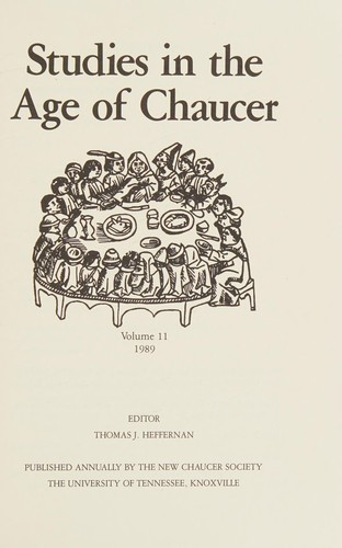 Studies in the Age of Chaucer