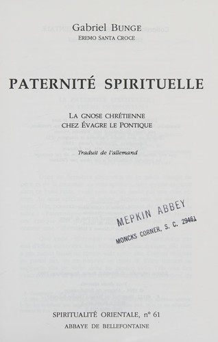 Paternité spirituelle