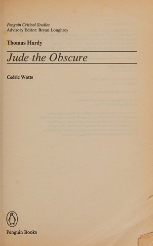 Thomas Hardy, Jude the obscure