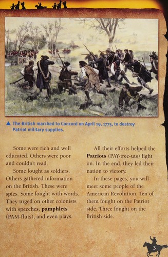 People of the American revolution