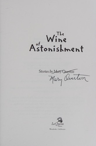 The wine of astonishment