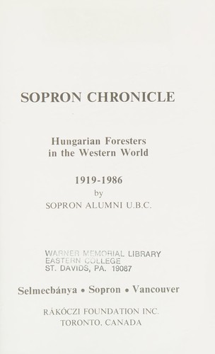 Sopron chronicle