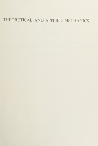 Theoretical and Applied Mechanics