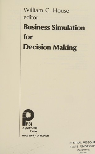 Business simulation for decision making
