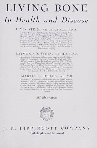 Living bone in health and disease