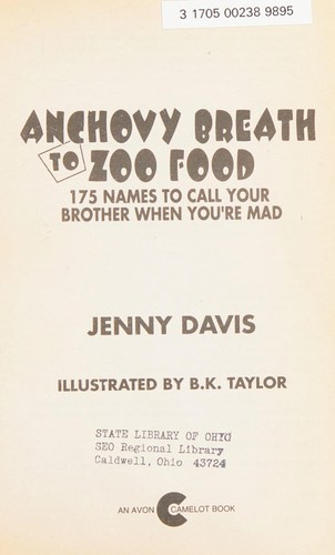 Anchovy Breath to Zoo Food