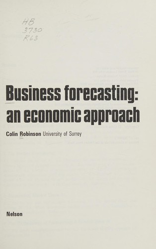 Business forecasting