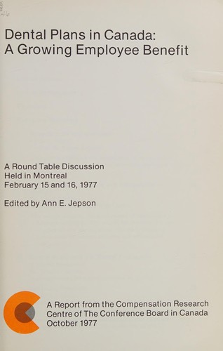 Dental plans in Canada