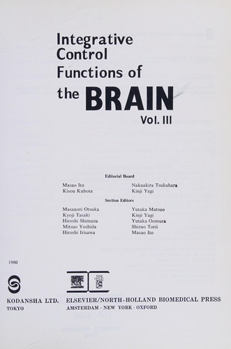 Integrative control functions of the brain