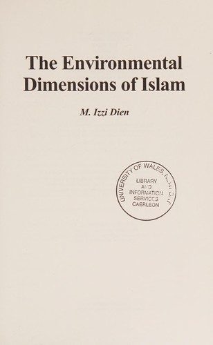 The environmental dimensions of Islam