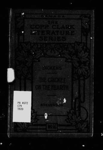 The cricket on the hearth