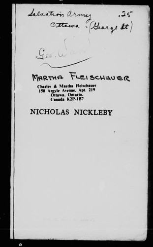Nicholas Nickleby