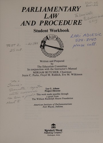 Practice Law and Procedure