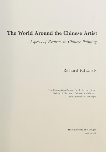 The world around the Chinese artist