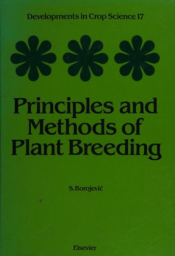 Principles and methods of plant breeding