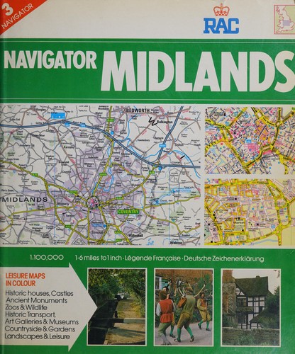 RAC, East & West Midlands, Birmingham, Nottingham, Hanley Stoke (Navigator)