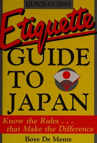 Etiquette guide to Japan